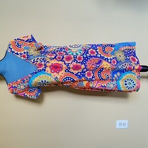 NWT Nora Cora Vibrant Jersey Dress